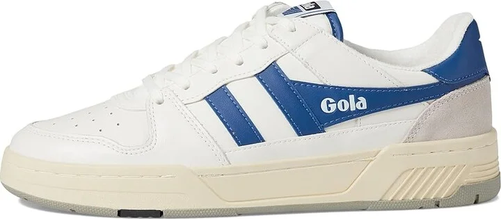 Gola Allcourt Men's Lace up casual Shoes White/Green : 8 D - Medium, Leather - Image 11