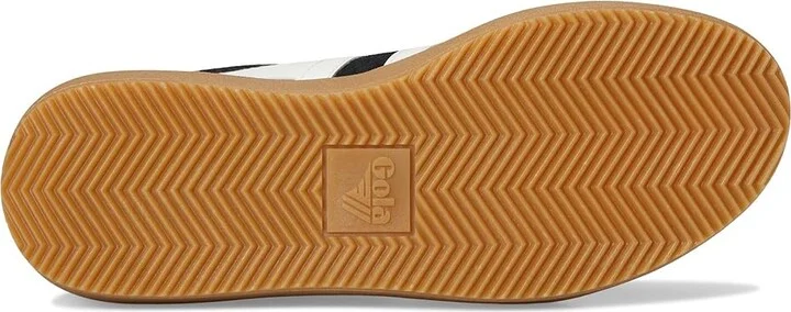 Gola Athena Women's Walking Shoes Black/Off White/Rose/Gum : 5 B - Medium, Leather - Image 3