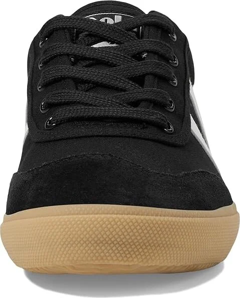 Gola Badminton Men's Shoes Off-White/Off-White/Gum : 13 D - Medium, Canvas - Image 10