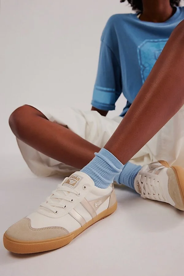 Gola Badminton Metallic Sneakers - Image 3