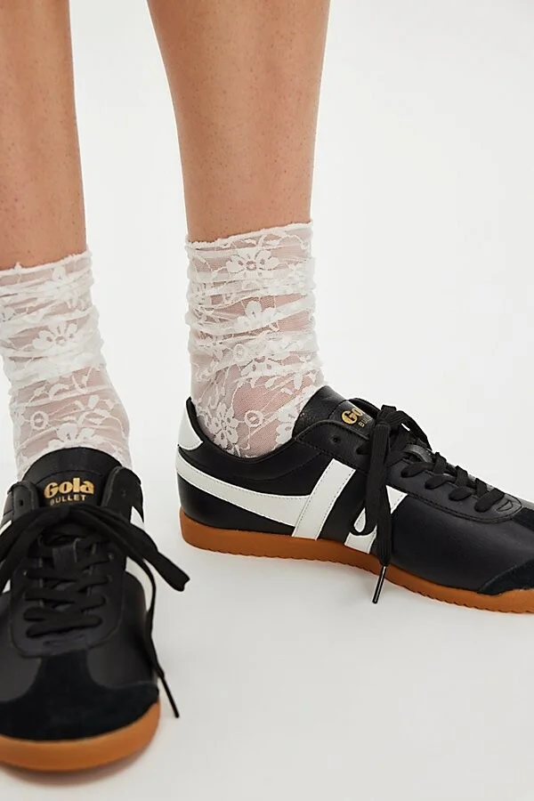 Gola Bullet Leather Sneakers - Image 2