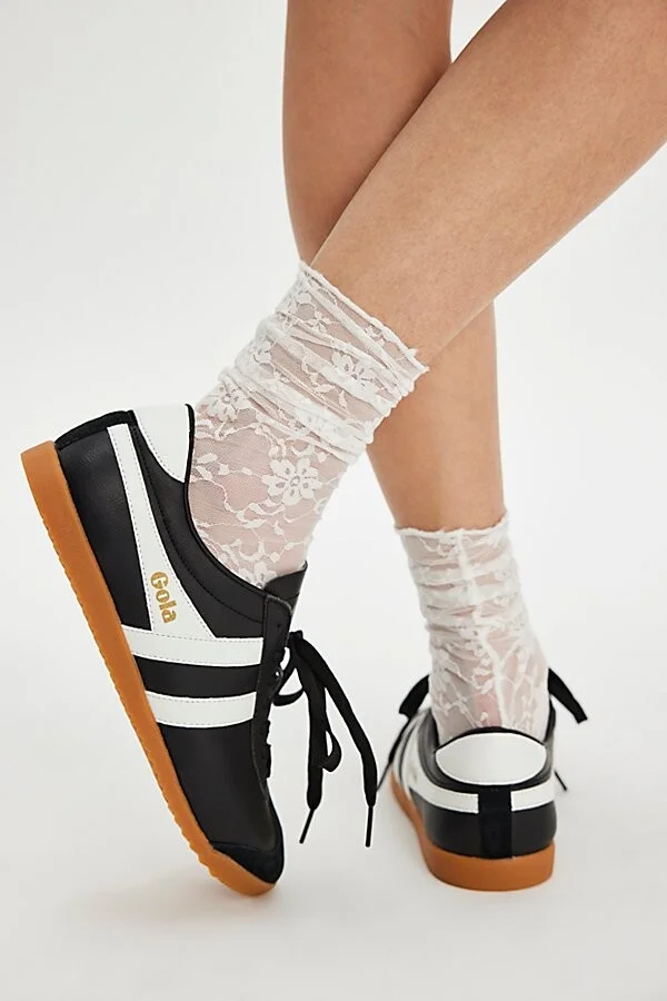 Gola Bullet Leather Sneakers - Image 3