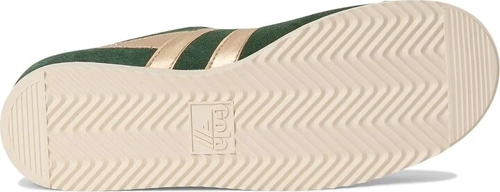 Gola Bullet Pearl Women's Shoes Evergreen : 7 B - Medium, Leather/Suede - Image 3