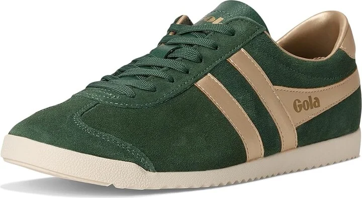 Gola Bullet Pearl Women's Shoes Evergreen : 7 B - Medium, Leather/Suede - Image 5