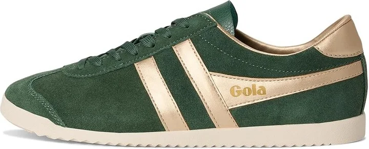 Gola Bullet Pearl Women's Shoes Evergreen : 7 B - Medium, Leather/Suede - Image 6