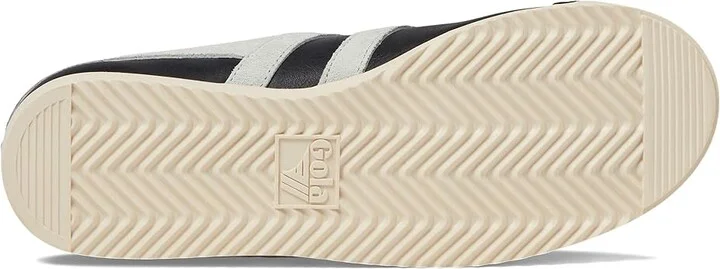 Gola Bullet Pure Women's Shoes Black/Matcha/Coral Pink : 6 B - Medium, Leather/Synthetic - Image 3