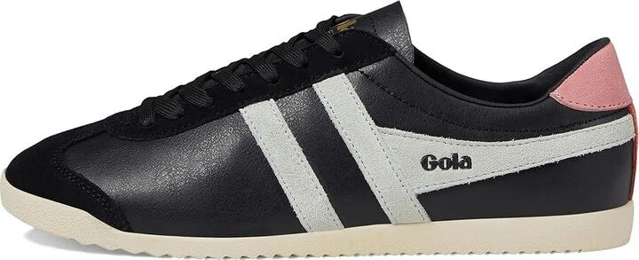 Gola Bullet Pure Women's Shoes Black/Matcha/Coral Pink : 6 B - Medium, Leather/Synthetic - Image 6