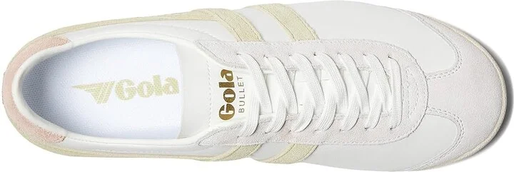 Gola Bullet Pure Women's Shoes Black/Matcha/Coral Pink : 6 B - Medium, Leather/Synthetic - Image 7