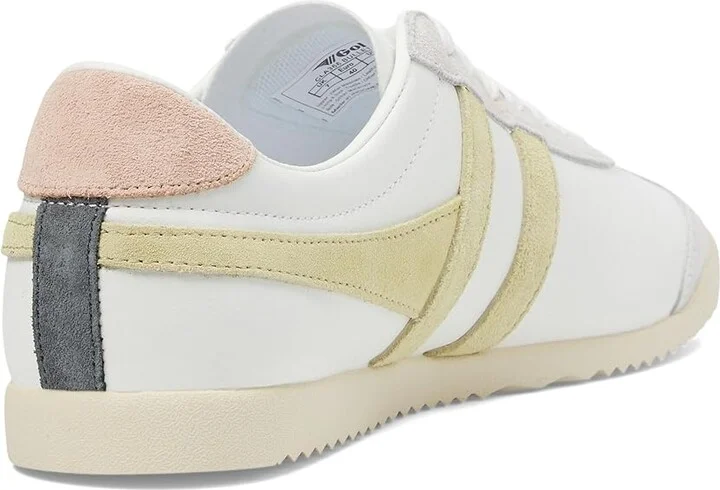 Gola Bullet Pure Women's Shoes Black/Matcha/Coral Pink : 6 B - Medium, Leather/Synthetic - Image 9