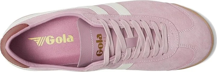 Gola Bullet Suede Women's Shoes Candy/Off White/Pale Gum : 6.5 B - Medium - Image 2