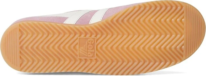 Gola Bullet Suede Women's Shoes Candy/Off White/Pale Gum : 6.5 B - Medium - Image 3