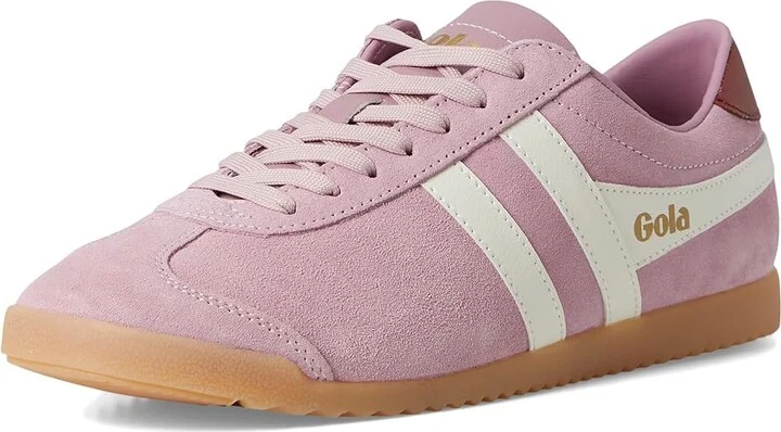Gola Bullet Suede Women's Shoes Candy/Off White/Pale Gum : 6.5 B - Medium - Image 5