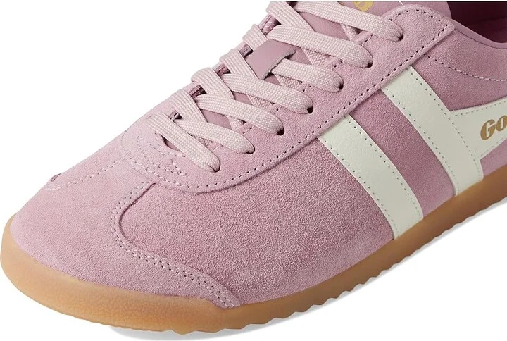 Gola Bullet Suede Women's Shoes Candy/Off White/Pale Gum : 6.5 B - Medium - Image 7