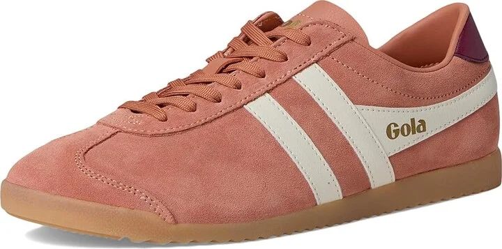 Gola Bullet Suede Women's Shoes Candy/Off White/Pale Gum : 6.5 B - Medium - Image 11
