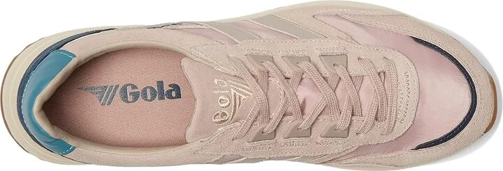 Gola Chicago Women's Shoes Blossom/Blossom/Ocean : 5 B - Medium, Leather/Textile - Image 2