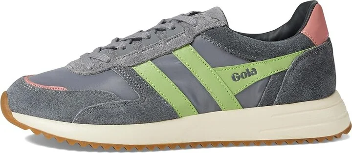 Gola Chicago Women's Shoes Blossom/Blossom/Ocean : 5 B - Medium, Leather/Textile - Image 11