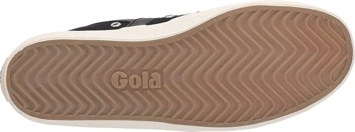 Gola Coaster High Women's Shoes Off-White/Off-White/Gold : 9.5 B - Medium, Canvas - Image 9