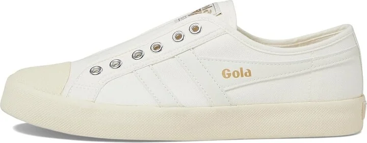 Gola Coaster Slip Women's Shoes Navy/Off-White : 5 B - Medium, Textile/Canvas - Image 11