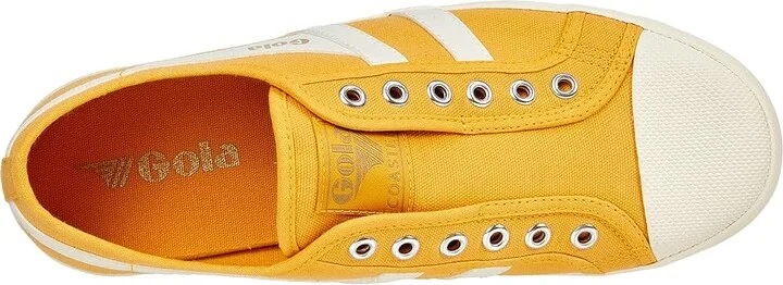 Gola Coaster Slip Women's Shoes Sun/Yellow : 6 B - Medium, Textile/Canvas - Image 2