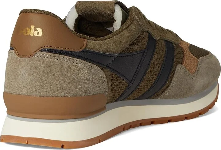 Gola Colorado Men's Lace up casual Shoes Khaki/Rhino/Black : 8 D - Medium, Canvas/Rubber - Image 4