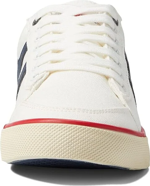 Gola Comet Men's Shoes Ash/White/Navy : 8 D - Medium, Canvas - Image 11