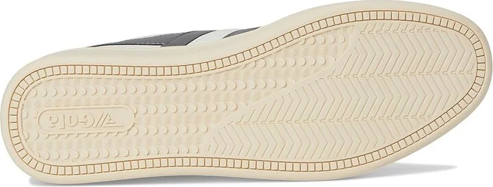 Gola Contact Leather Men's Classic Shoes White/Ash/Navy : 7 D - Medium - Image 3
