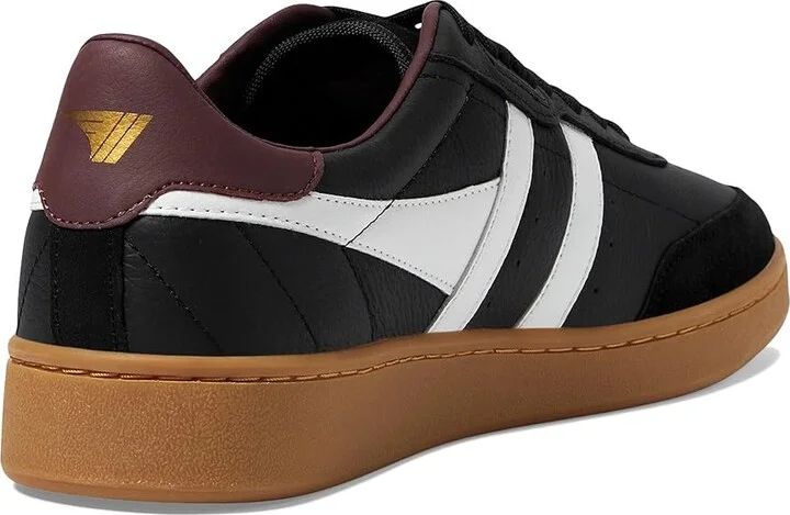 Gola Contact Leather Men's Classic Shoes White/Ash/Navy : 7 D - Medium - Image 10