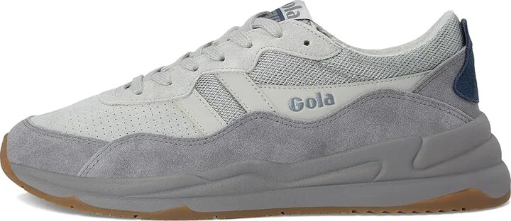 Gola Cosmos Men's Lace up casual Shoes Light Grey/Ash : 10 D - Medium, Suede - Image 6