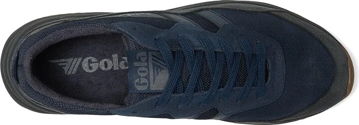 Gola Cosmos Men's Lace up casual Shoes Light Grey/Ash : 10 D - Medium, Suede - Image 8