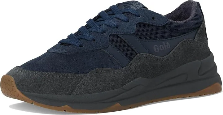Gola Cosmos Men's Lace up casual Shoes Light Grey/Ash : 10 D - Medium, Suede - Image 11