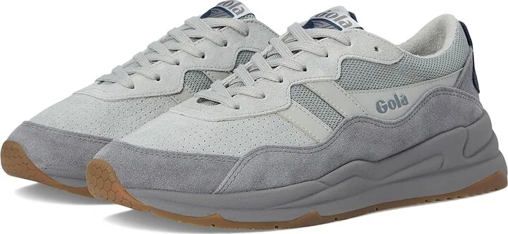 Gola Cosmos Men's Lace up casual Shoes Light Grey/Ash : 10 D - Medium, Suede