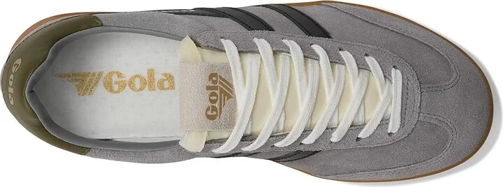 Gola Cyclone Men's Snow Shoes Cement/Black/Khaki/Gum : 9.5 D - Medium, Leather - Image 2