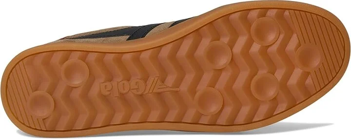 Gola Cyclone Men's Snow Shoes Cement/Black/Khaki/Gum : 9.5 D - Medium, Leather - Image 9