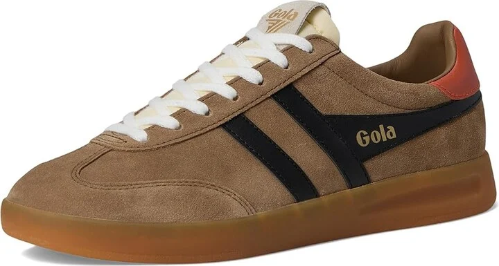 Gola Cyclone Men's Snow Shoes Cement/Black/Khaki/Gum : 9.5 D - Medium, Leather - Image 11