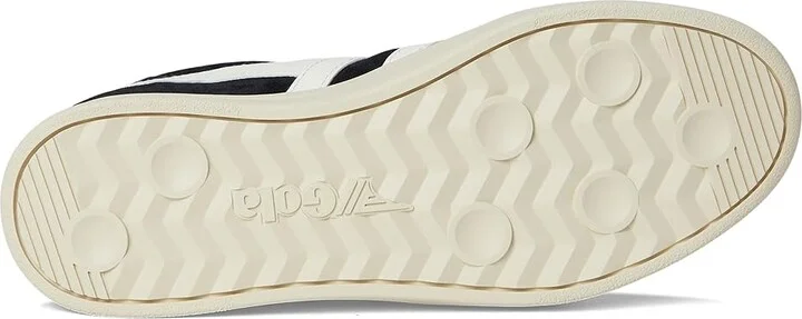 Gola Cyclone Women's Walking Shoes Black/Off White/Plum : 5 B - Medium, Leather - Image 3