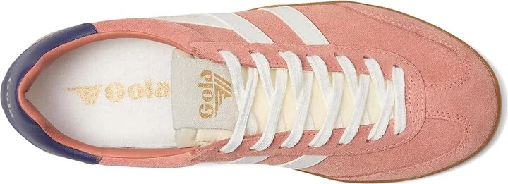 Gola Cyclone Women's Walking Shoes Black/Off White/Plum : 5 B - Medium, Leather - Image 8