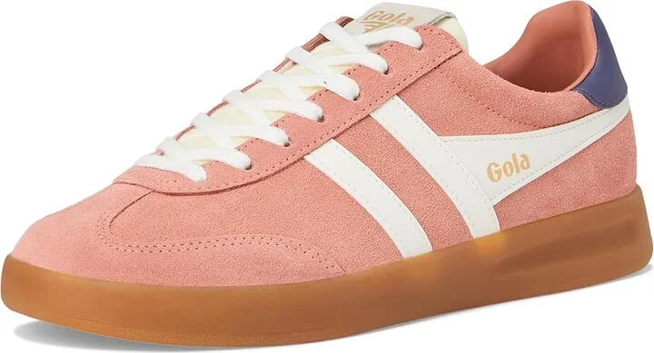 Gola Cyclone Women's Walking Shoes Black/Off White/Plum : 5 B - Medium, Leather - Image 11