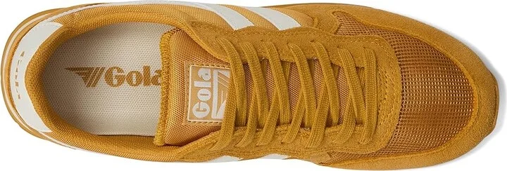 Gola Daytona 88 Women's Lace up casual Shoes Clay/Off-White : 5 B - Medium, Canvas/Suede - Image 8