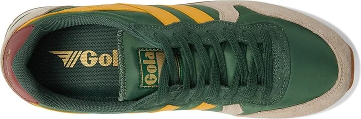 Gola Daytona Chute Men's Shoes Evergreen/Bone/Sun : 8 D - Medium, Leather - Image 2