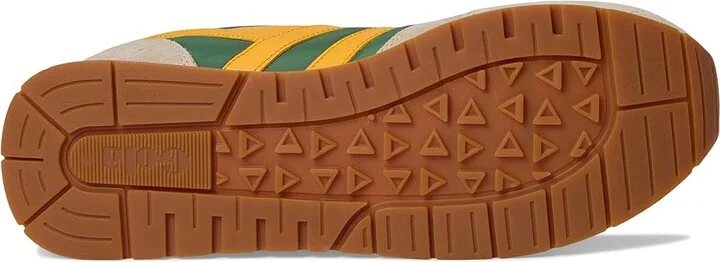 Gola Daytona Chute Men's Shoes Evergreen/Bone/Sun : 8 D - Medium, Leather - Image 3