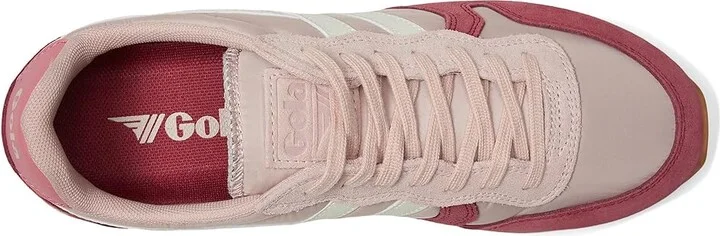 Gola Daytona Chute Women's Shoes Salmon/Red Ochre/Off White : 7.5 B - Medium, Leather - Image 8