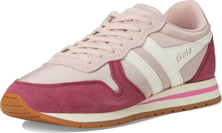 Gola Daytona Chute Women's Shoes Salmon/Red Ochre/Off White : 7.5 B - Medium, Leather - Image 11