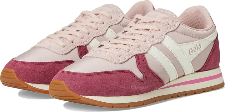 Rose,cerise,off White