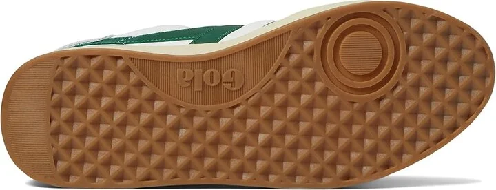 Gola Dropshot Men's Shoes White/Dark Green : 8 D - Medium, Leather/Synthetic - Image 3