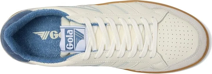 Gola Eagle 86 Women's Lace up casual Shoes Off-White/Moonlight/Gum : 6 B - Medium, Canvas - Image 2