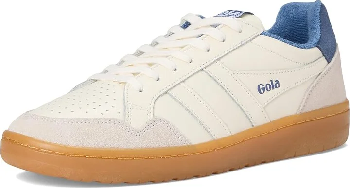 Gola Eagle 86 Women's Lace up casual Shoes Off-White/Moonlight/Gum : 6 B - Medium, Canvas - Image 5