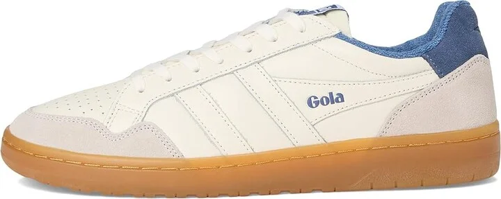 Gola Eagle 86 Women's Lace up casual Shoes Off-White/Moonlight/Gum : 6 B - Medium, Canvas - Image 6