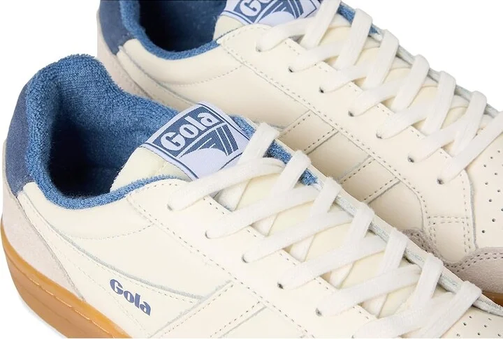 Gola Eagle 86 Women's Lace up casual Shoes Off-White/Moonlight/Gum : 6 B - Medium, Canvas - Image 7