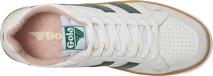 Gola Eagle 86 Women's Lace up casual Shoes Off-White/Moonlight/Gum : 6 B - Medium, Canvas - Image 8