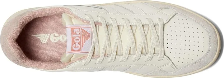 Gola Eagle Women's Shoes Off-White/Peony : 9.5 B - Medium, Leather - Image 2